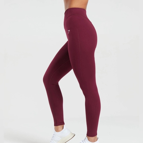 Never worn Gymshark Sweat Seamless Leggings Plum Pink - Picture 6 of 7